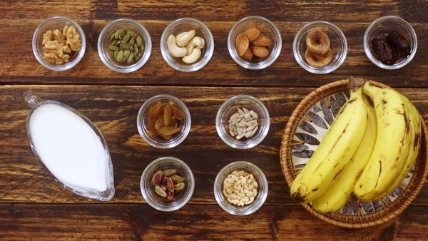 prepare this biotin drink provides energy all day long using dry fruits and banana prepare this biotin drink provides energy all day long using dry fruits and banana