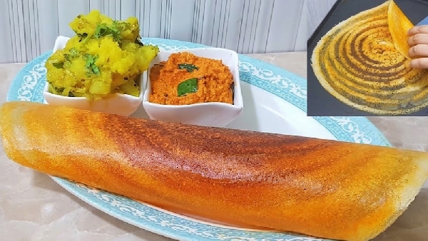 Secret Revealed How to Make Restaurant Style Crispy Masala Dosa at Home in Telugu