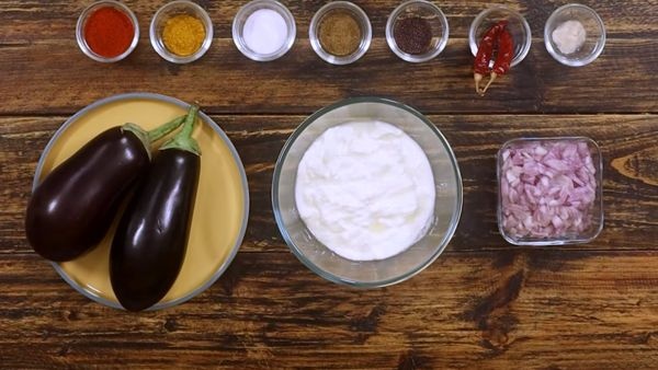A healthy and light eggplant-yogurt chutney that is easy on the stomach A healthy and light eggplant-yogurt chutney that is easy on the stomach