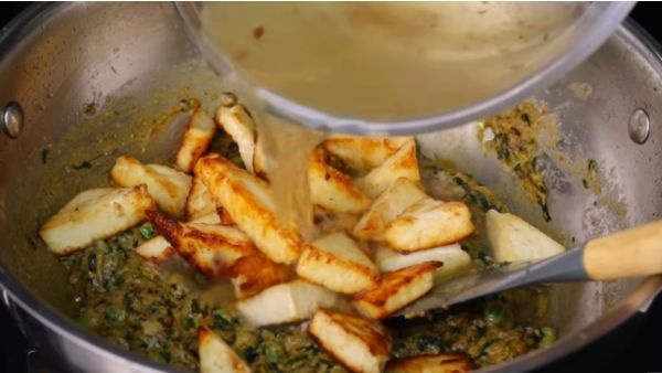 How to make protein-rich Paneer Methi curry for rice and chapathi How to make protein-rich Paneer Methi curry for rice and chapathi