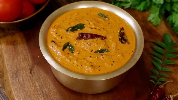 tiffin centre style tomato chutney for breakfast and lunch at a time in easy process tiffin centre style tomato chutney for breakfast and lunch at a time in easy process