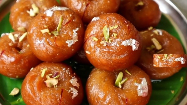 Badusha with wheat flour juicy texture sweet shop style at home Badusha with wheat flour juicy texture sweet shop style at home