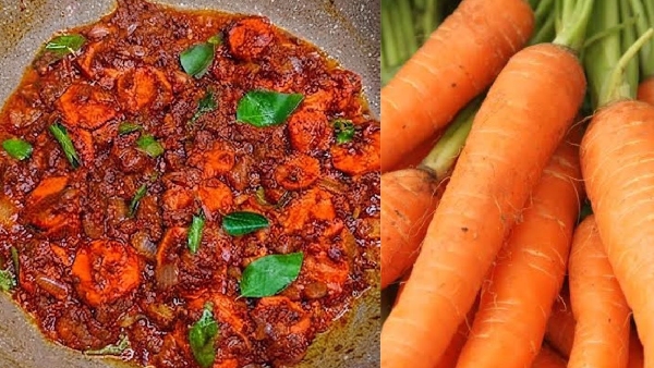 Carrot Ghee Roast Recipe in Telugu Perfect Side Dish for Chapati Roti Carrot Ghee Roast Recipe in Telugu Perfect Side Dish for Chapati Roti