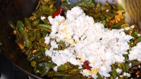 Catering style chikkudukaya recipe for chapati and rice here is the process in telugu Catering style chikkudukaya recipe for chapati and rice here is the process in telugu