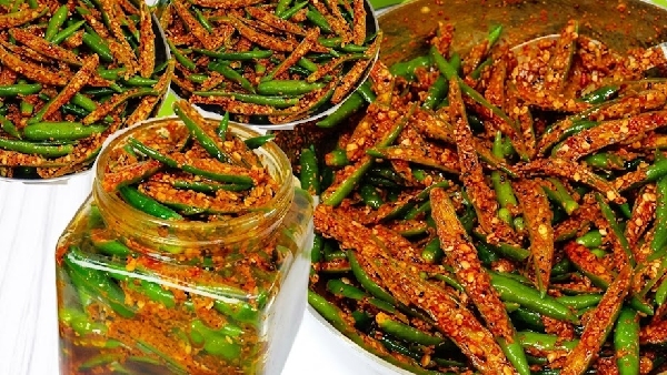 Instant Hit How to Make the Perfect Green Chilli Pickle at Home in Telugu Instant Hit How to Make the Perfect Green Chilli Pickle at Home in Telugu
