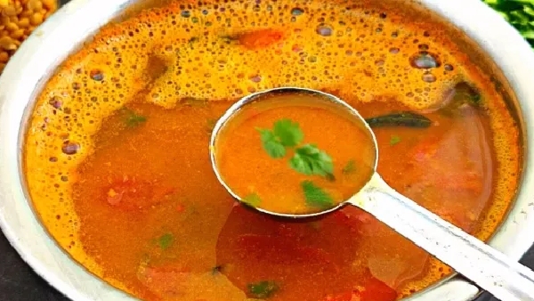 Iyengar Style Coconut Rasam Give Your Tastebuds a Treat with this Unique Rasam Recipe in Telugu