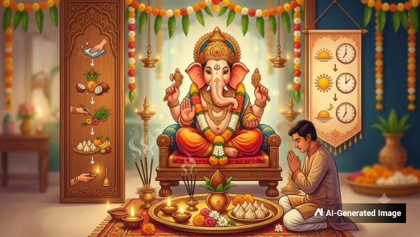 According to shastras Lord Ganesha installed at home good direction and timings According to shastras Lord Ganesha installed at home good direction and timings