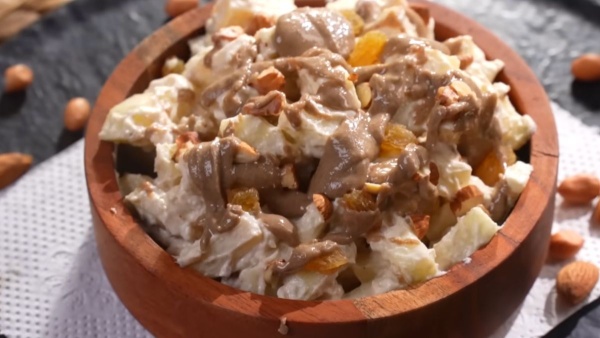 Sugar less sweet for diabetic patients healthy green apple salad for evening snacks Sugar less sweet for diabetic patients healthy green apple salad for evening snacks