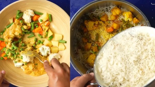 Lucknow famous veg dum biryani recipe know the process in telugu