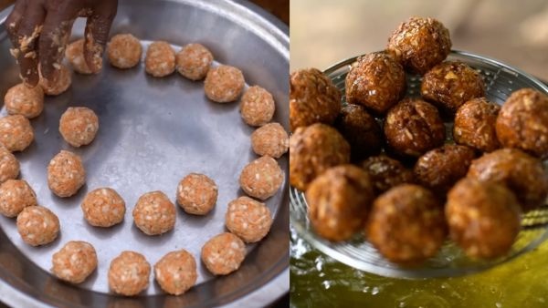 Street style veg manchurian recipe with crispy and crunchy taste for evening snacks Street style veg manchurian recipe with crispy and crunchy taste for evening snacks