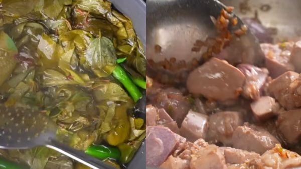 Gongura Mutton Liver Fry perfect for snacking bachelors can make it easily