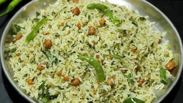 No Time to Cook Make This Spicy Green Chilli Sesame Rice in Just 10 Minutes Recipe in Telugu No Time to Cook Make This Spicy Green Chilli Sesame Rice in Just 10 Minutes Recipe in Telugu