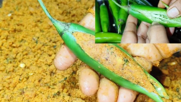 Even without any other curries you can have a hearty meal with just this chili fry