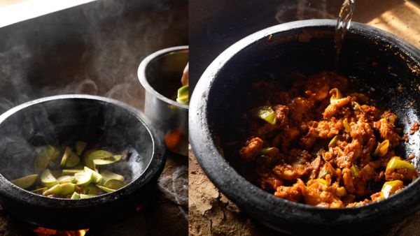 Andhra village style Pappu royyalu vankaya kura recipe in telugu