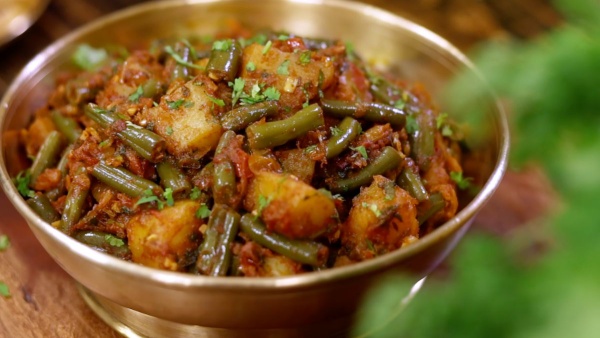 Aloo beans fry and curry for chapathi and rice healthy dish for pregnant Aloo beans fry and curry for chapathi and rice healthy dish for pregnant