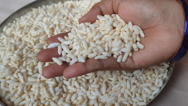 Homemade Murmura Recipe in Telugu How to Make Crispy Oil Free Puffed Rice at Home
