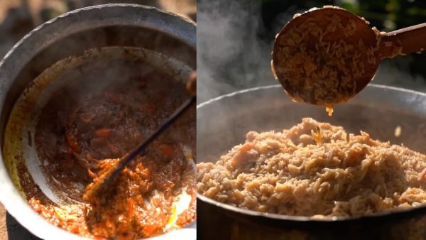 Biryani without non veg and vegetables for bachelors know the easy process