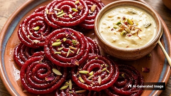 Crispy Juicy Mouth Watering Beetroot Jalebi Recipe in Telugu Crispy Juicy Mouth Watering Beetroot Jalebi Recipe in Telugu