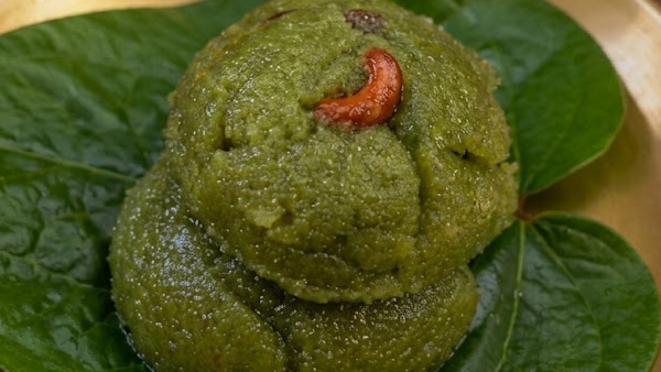 Navratri Special Naivedyam Betel Leaf Kesari Recipe How To Tamalapaku Kesari in Telugu Navratri Special Naivedyam Betel Leaf Kesari Recipe How To Tamalapaku Kesari in Telugu