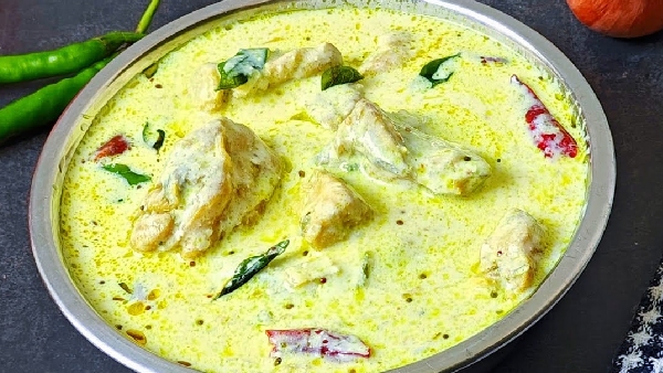 Chicken majjiga pulusu recipe in telugu bachelor friendly unique taste