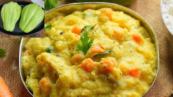 chow chow carrot kootu recipe in telugu low oil high fiber diet friendly