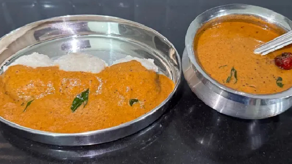Tomato Urad Dal Chutney Recipe in Telugu The Perfect Side Dish for Your Morning Breakfast