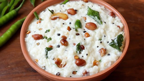 Temple Style Daddojanam Recipe in Telugu How to Make Authentic Temple Prasadam Curd Rice at Home