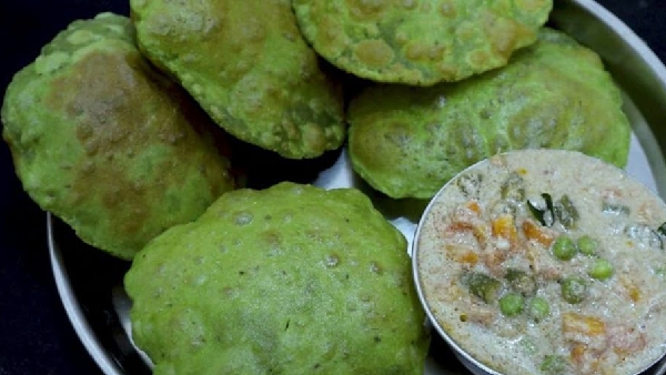 Healthy breakfast moringa poori recipe in telugu how to make drumstick leaves puri