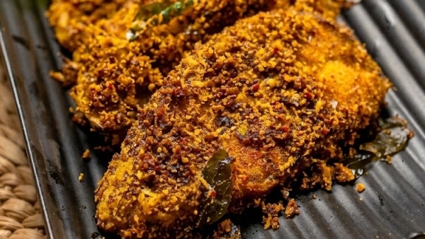 Chepa Vellulli Karam Recipe in Telugu How to Make Crispy Spicy Garlic Fish Fry at Home