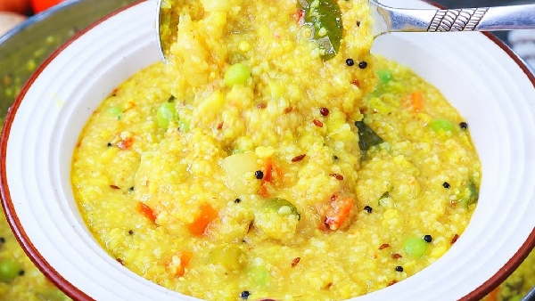 Boost Your Immunity Energy with This Protein Packed Wheat Rava Khichdi Recipe in Telugu Boost Your Immunity Energy with This Protein Packed Wheat Rava Khichdi Recipe in Telugu