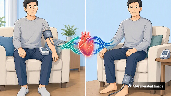 How Checking Blood Pressure in Your Leg Can Reveal Hidden Heart Blockages