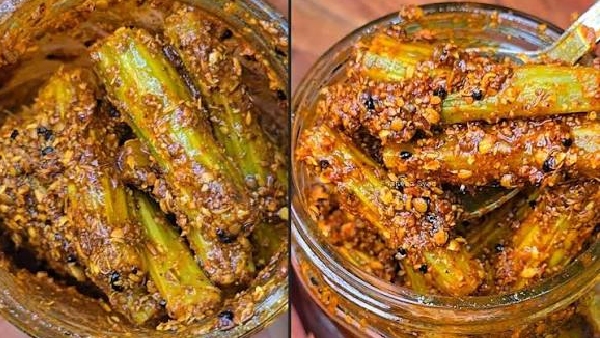 Munagakaya Pachadi Recipe in Telugu How to Make Drumstick Pickle Not Spoil Whole Year Munagakaya Pachadi Recipe in Telugu How to Make Drumstick Pickle Not Spoil Whole Year