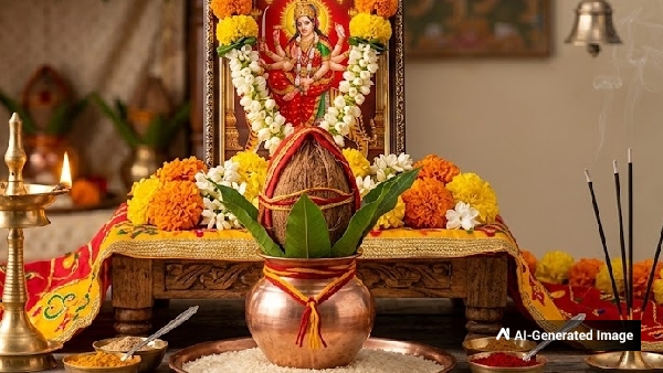 How to Do Kalasha Sthapana for Navaratri Easy Dussehra Navaratri Pooja Process at Home How to Do Kalasha Sthapana for Navaratri Easy Dussehra Navaratri Pooja Process at Home