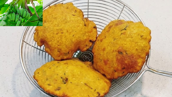 pachi aratikaya poori how to make crispy healthy raw banana masala puri in telugu pachi aratikaya poori how to make crispy healthy raw banana masala puri in telugu