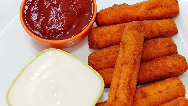 Crispy on the Outside Soft Inside Quick Easy Evening Snack Paneer Fingers Recipe in Telugu
