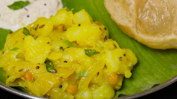 10 Minute Easy Poori Curry Recipe in Telugu How to Make Bachelor Friendly Puri Masala 10 Minute Easy Poori Curry Recipe in Telugu How to Make Bachelor Friendly Puri Masala