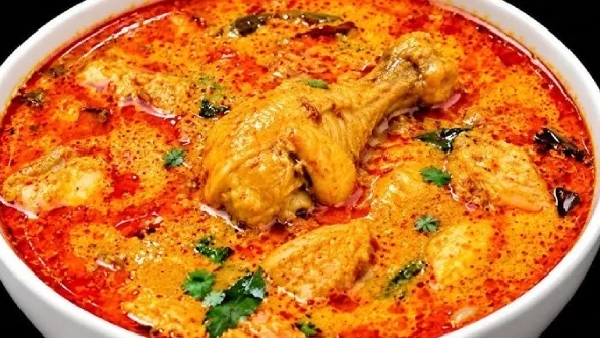 Potato Chicken Kurma Recipe in Telugu Sunday Special Chicken Curry at Home Potato Chicken Kurma Recipe in Telugu Sunday Special Chicken Curry at Home