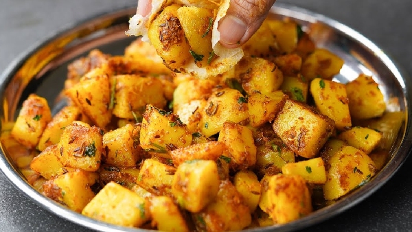 Dhaba Style Punjabi Jeera Aloo A Quick and Flavorful Potato Fry Recipe in Telugu Dhaba Style Punjabi Jeera Aloo A Quick and Flavorful Potato Fry Recipe in Telugu