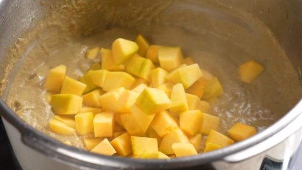 ever green combination in breakfast for pooris sweet pumpkin kurma recipe