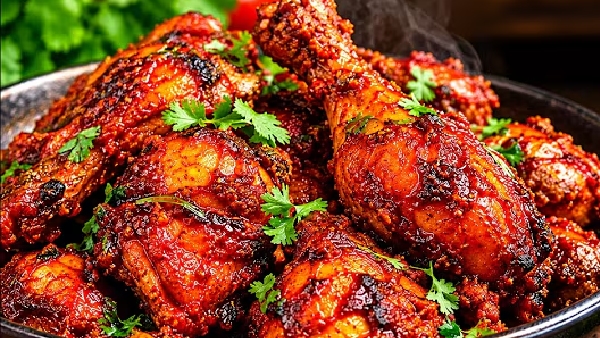 Dussehra 2026 special Chicken curry How to make secret red chicken at home Dussehra 2026 special Chicken curry How to make secret red chicken at home