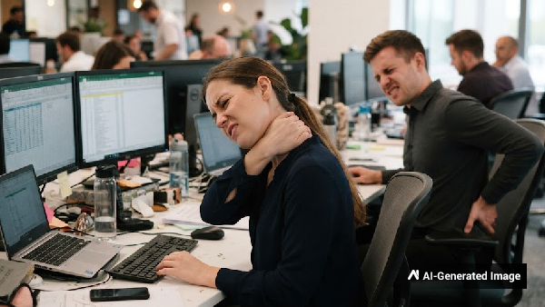 Neck and Back Pain Due to WFH Desk Jobs Here is How to Fix Your Posture Neck and Back Pain Due to WFH Desk Jobs Here is How to Fix Your Posture