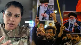 US Army Soldier Shilpa Chaudhary's funny reaction on Khamenei's death protests in India |