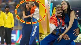 ICC T20 World Cup Final: Hardik Pandya Romance With Girlfriend Mahieka Sharma On Ground Photos Troll