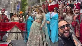 Indian Wedding Baraat Shuts Down New York! Desi Dance on Fifth Avenue Leaves Public Shocked