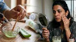 Aloe Vera Gel With Vitamin C For Face: Vitamin C Serum Ko Aloe Vera Ke Sath Mix Karke Lagane Ke fayde