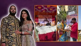 Anant Ambani 31st Birthday Celebration Video,Gau Seva  to  Anna Daan...