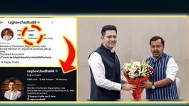 Raghav Chadha reveals the real reason for leaving AAP, reacts to the 2M Instagram follower drop