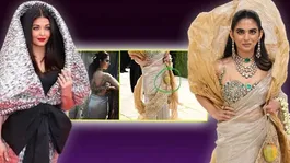 Met Gala 2026: Did Isha Ambani Copy Aishwarya’s Cannes Look? Gold Saree Price &amp; Full Details