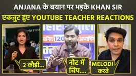 Khan Sir &amp; Prashant Kirad React to Anjana Om Kashyap's Statement on YouTube Teachers | Debate Sparks Online