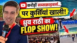 Dhruv Rathee’s Bengaluru Protest FLOPS! Empty Chairs &amp; Mega Troll After India Return!
